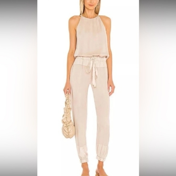 Young Fabulous & Broke Pants - Young Fabulous & Broke Cream Jumpsuit Size Small